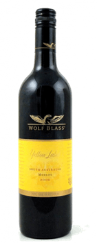 Merlot Wolf Blass Yellow Label South Australia 