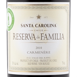 Santa Carolina Reserve De Familia Carmenère