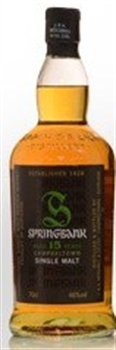 Springbank 15 Ans Campbeltown Scotch Single Malt