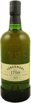 Tobermory 10 Ans Scotch Single Malt