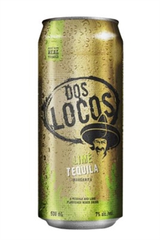 Dos Locos Lime Tequila Margarita