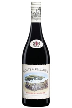 Goats In Village Shiraz / Pinotage 