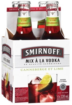 Smirnoff Canneberge Et Lime