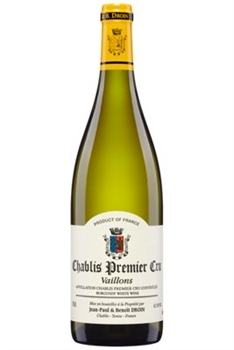 Domaine Jean-Paul Et Benoit Droin Chablis Premier Cru Vaillons 