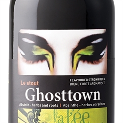 La Stout Ghosttown Noire À  L'absinthe Herbes Et Racines
