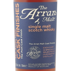 The Arran Malt Port Cask Finish Scotch Single Malt