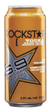 Rockstar Mangue Orange Canette Boisson À La Vodka