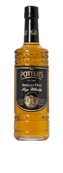 Potters Special Old Canadian Rye Whisky