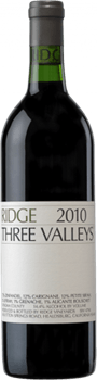 Ridge Three Valleys Sonoma County 750Ml