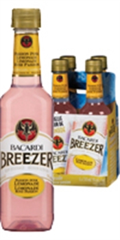 Bacardi Breezer Limonade Rosé Passion (4 X 330 Ml) Cooler