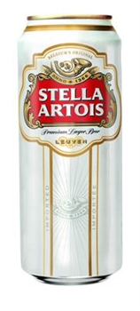 Stella Artois Lager Can/Canette