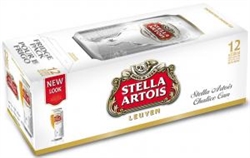 Stella Artois Lager 12 Cans/Canettes