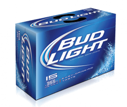 Bud Light 15  Cans/Cannettes
