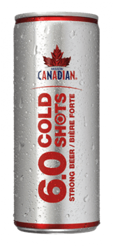 Molson Canadian Cold Shots 6.0 8 Cans/Canettes
