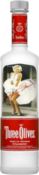 Three Olives Marilyn Strawberry Vodka
