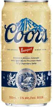 Coors Banquet 12 Cans/Canettes