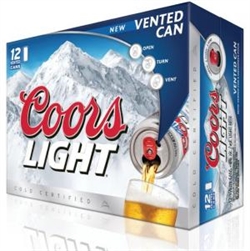 Coors Light 12 Cans/Canettes
