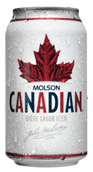 Molson Canadian Lager 15 Cans/Canettes | V-no.ca