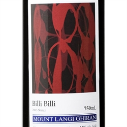 Mount Langi Ghiran Billi Billi Shiraz 