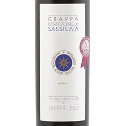Grappa Vinacce Di Sassicaia Poli