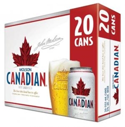 Molson Canadian 20 Cans/Canettes