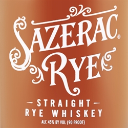 Sazerac Straight Rye Whiskey