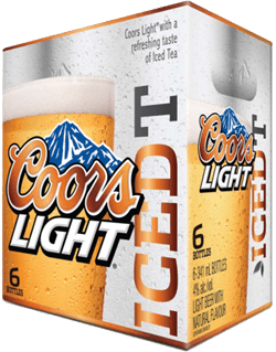 Coors Light Iced T 6