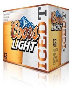 Coors Light Iced T 12 Cans/Canettes