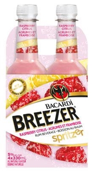 Bacardi Breezer Spritzer 4P Raspberry Citrus