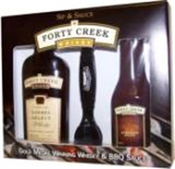Forty Creek Barrel Select 375Ml W/ Bbq Sauce & Basting Brush