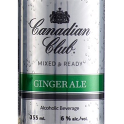 Canadian Club & Ginger Ale 6 Pk-C