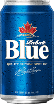 Labatt Blue Pilsener 8 Cans/Canettes