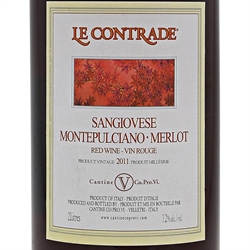 Le Contrade Sangiovese Montepulciano Merlot