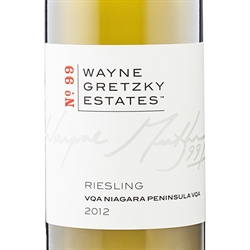 No 99 Wayne Gretzky Estates Riesling