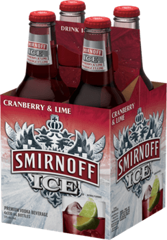 Smirnoff Cranberry & Lime