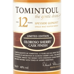 Tomintoul (12) Oloroso Sherry Cask Finish