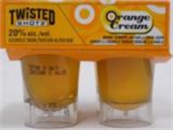 Twisted Shotz Orange Cream 4P