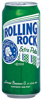 Rolling Rock 6 Cans/Canettes