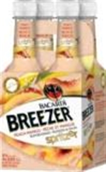 Bacardi Breezer Spritzer 4P Mango Peach