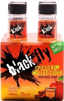 Black Fly Spiced Rum Mulled Cider