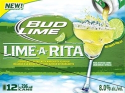 Bud Lime Lime-A-Rita 12 Cans/Canettes