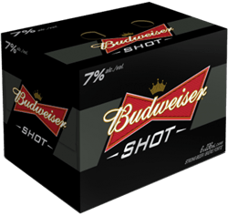 Budweiser Shot 6 Can/Cannettes
