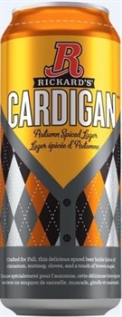 Rickards Cardigan Autumn Spiced Lager 473 Ml Can/Cannette