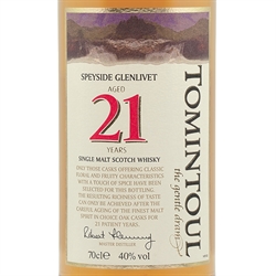 Tomintoul 21 Single Malt Whisky