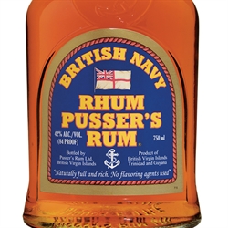 British Navy Pussers Rum