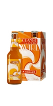 Seagram Swirl Orange Cream (4 X 341 Ml) Cooler À La Vodka