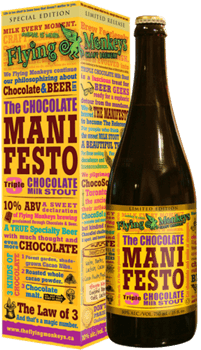 Flying Monkeys Chocolate Manifesto Triple Chocolate Milk Stout