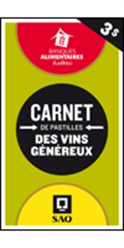 Carnet Pastilles Autocollantes Don Banques Alimentaires Qc