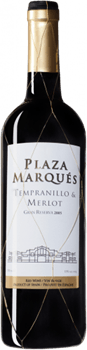 Plaza Marques Tempranillo, Merlot Valencia Do Gran Reserva