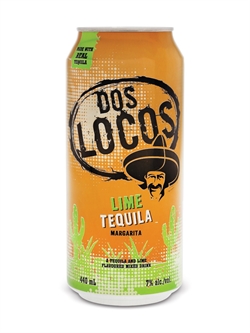 Dos Locos Lime Tequila Margarita